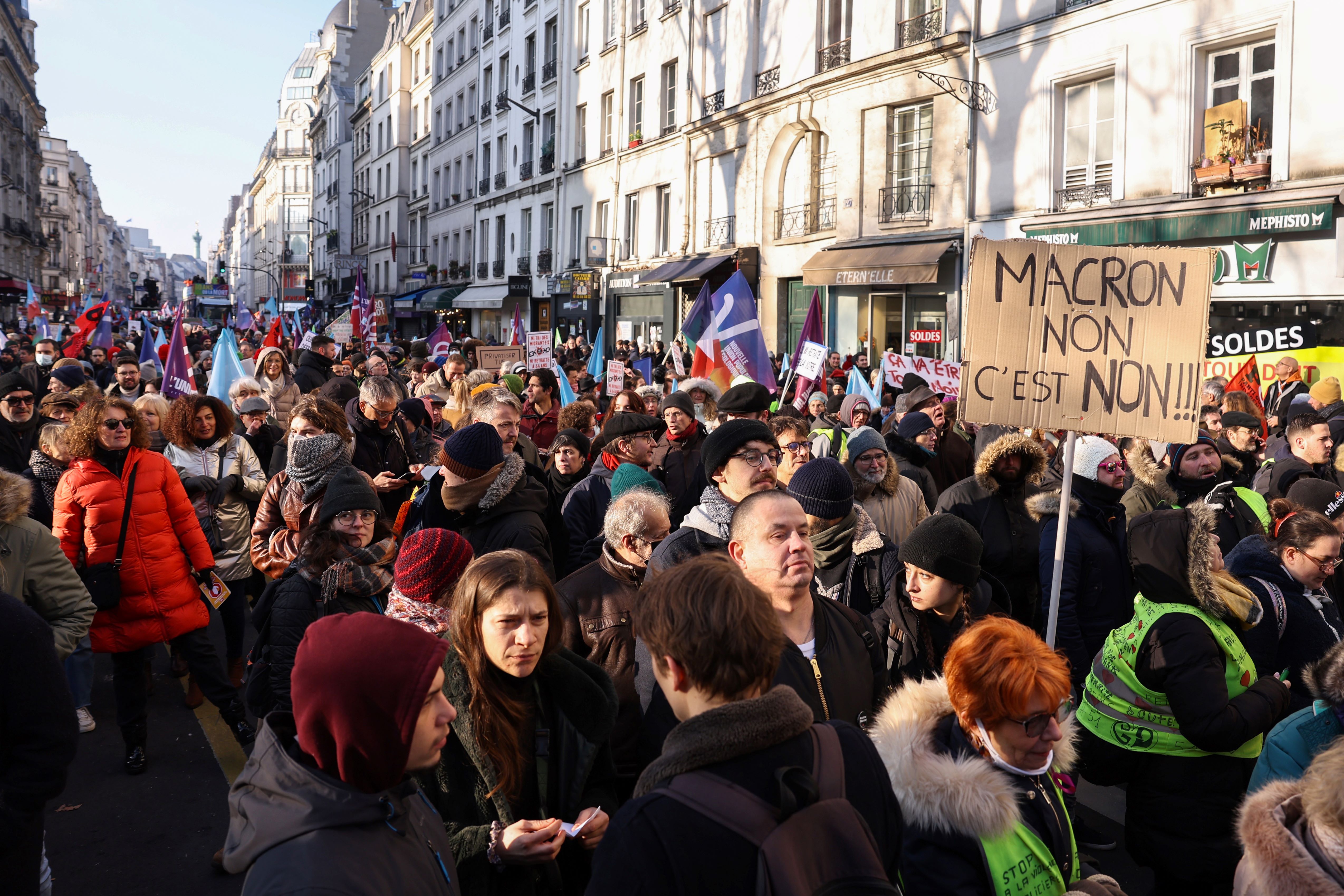Retraites: Les syndicats appellent à se mobiliser «encore plus massivement» le 31