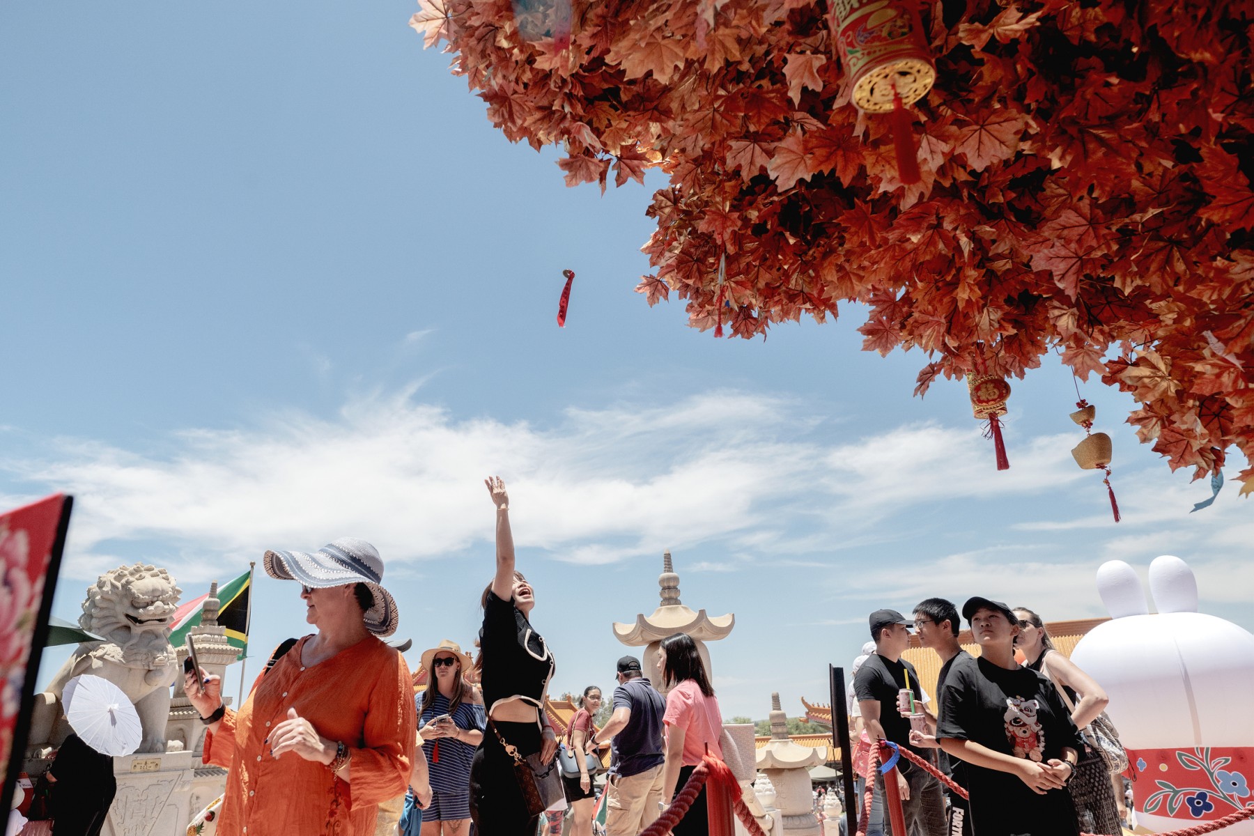 Les Chinois fêtent «l’année du Lapin», les prières retentissent à Pékin