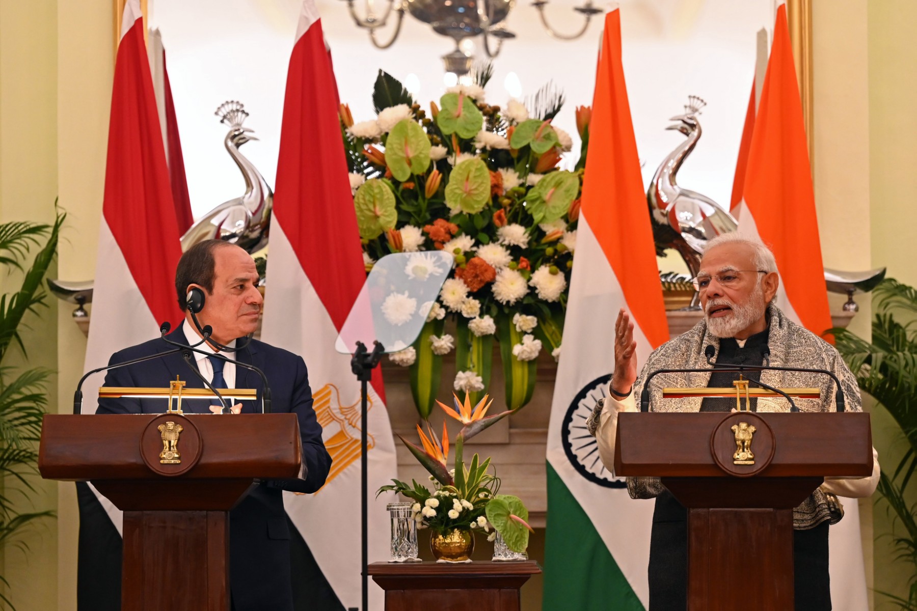 L'Inde et l'Egypte s'engagent dans un «partenariat stratégique»