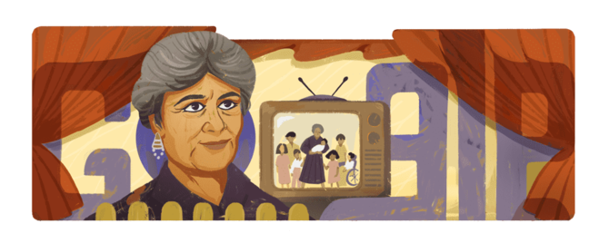 Google Doodle rend hommage à la défunte actrice Karima Mokhtar, «mère du cinéma égyptien»