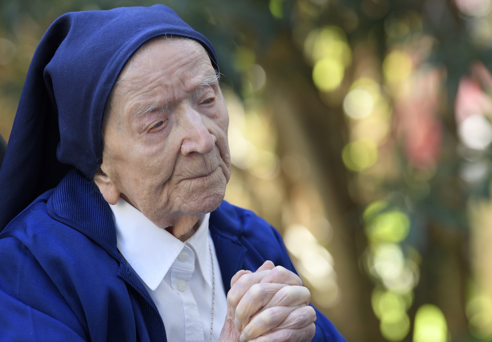 La doyenne de l'humanité, la Française soeur André, est décédée à 118 ans