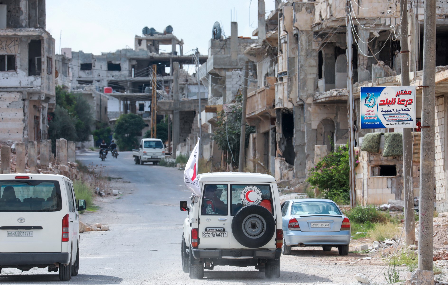 Syrie: Quinze policiers blessés par une explosion visant leur bus
