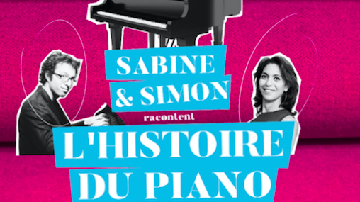 Sabine et Simon racontent l'histoire du piano
