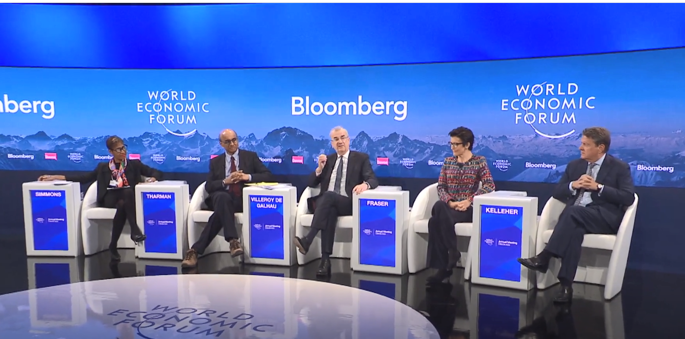 Forum de Davos: Façonner l'avenir du système financier et monétaire