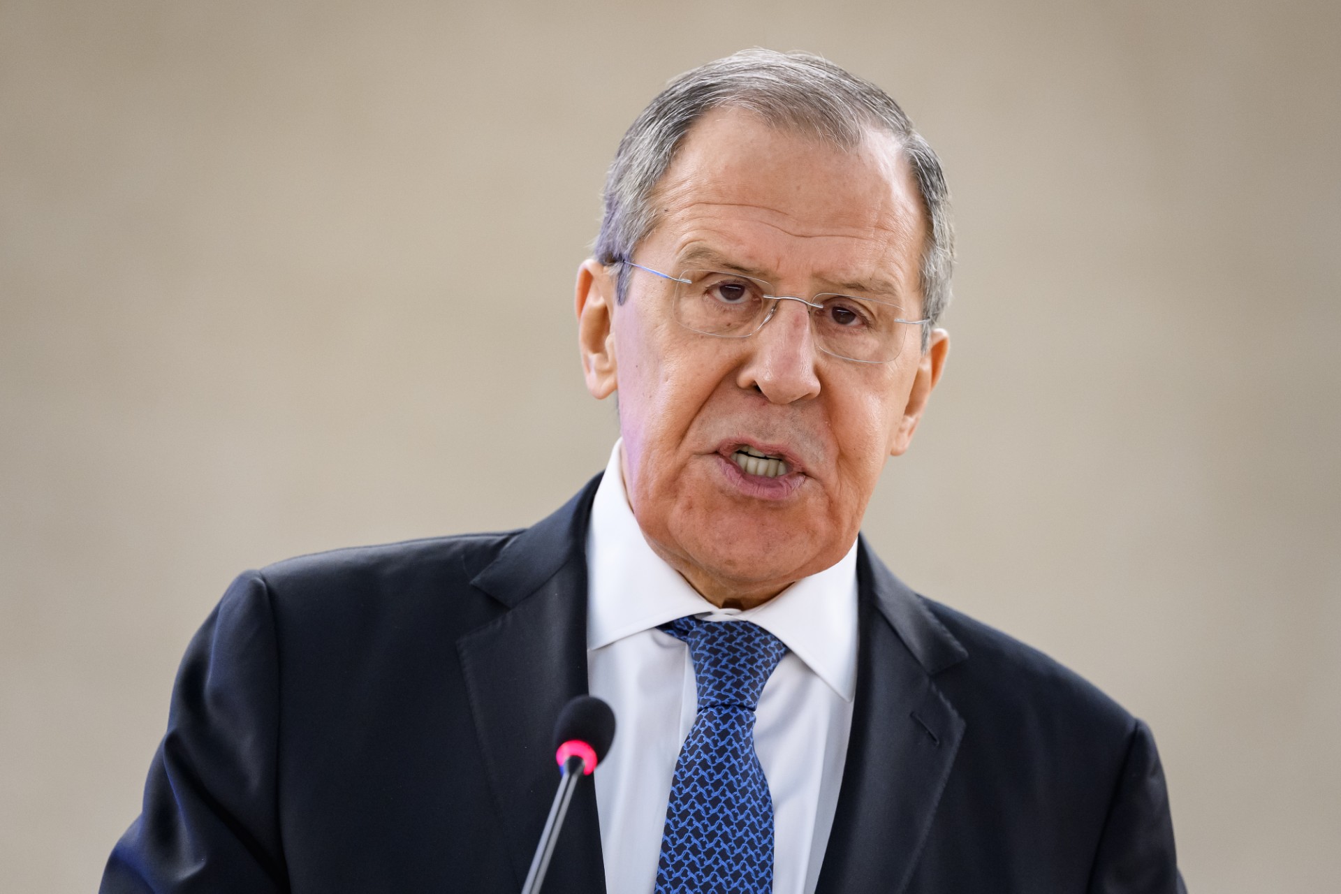 Le chef de la diplomatie russe Sergueï Lavrov en visite à Bagdad