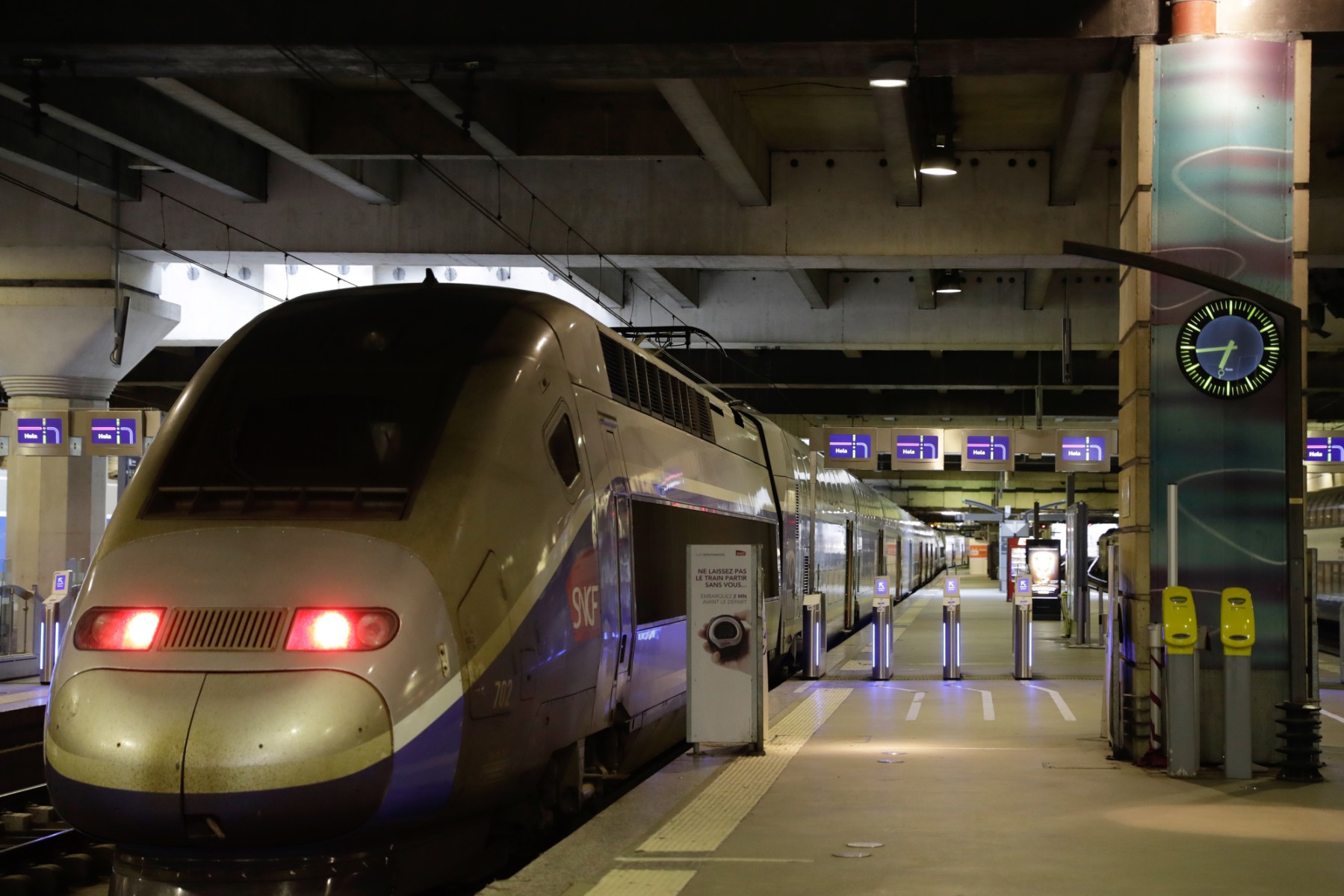 Un TGV Colmar-Paris immobilisé après une menace d'attentat