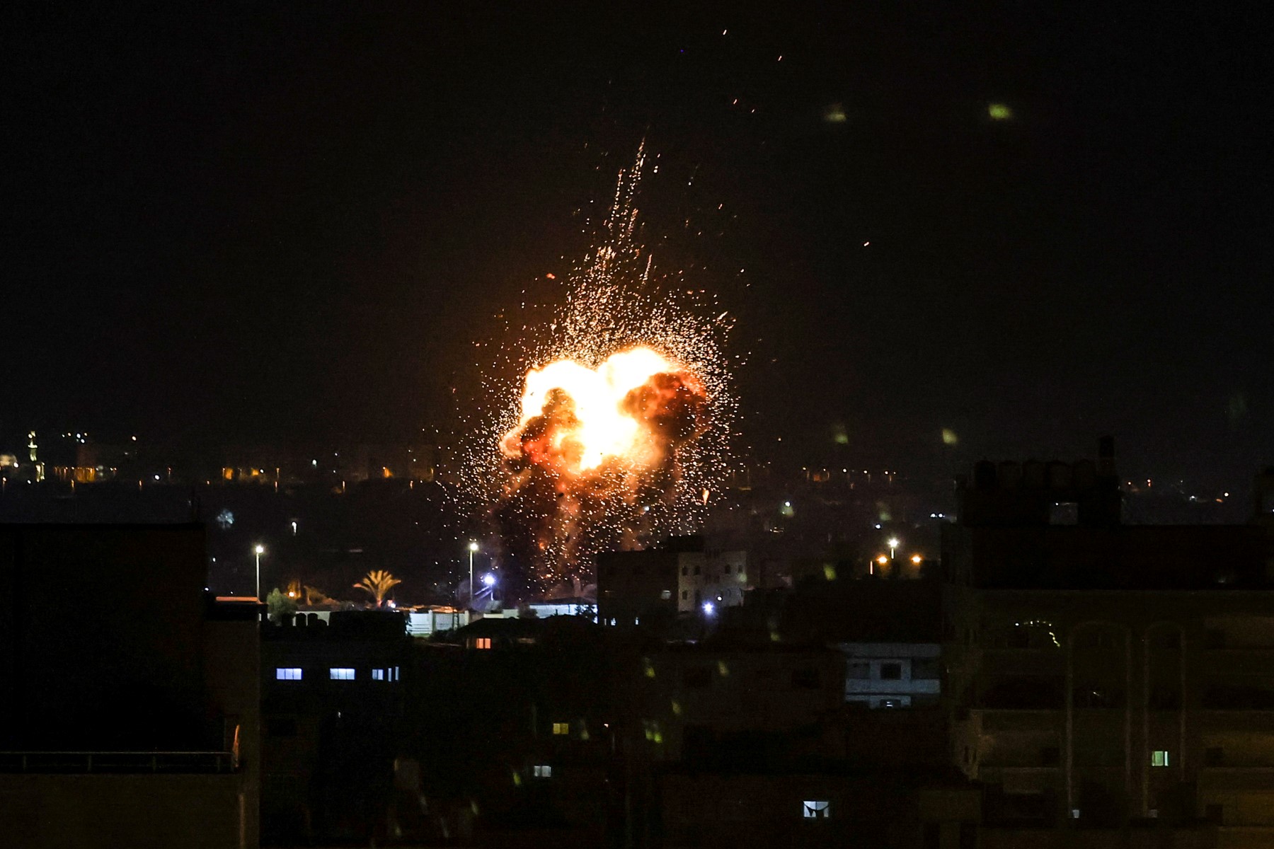 Frappes aériennes israéliennes sur la bande de Gaza