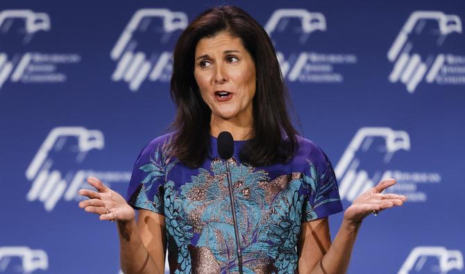 La républicaine Nikki Haley candidate à la présidentielle américaine de 2024