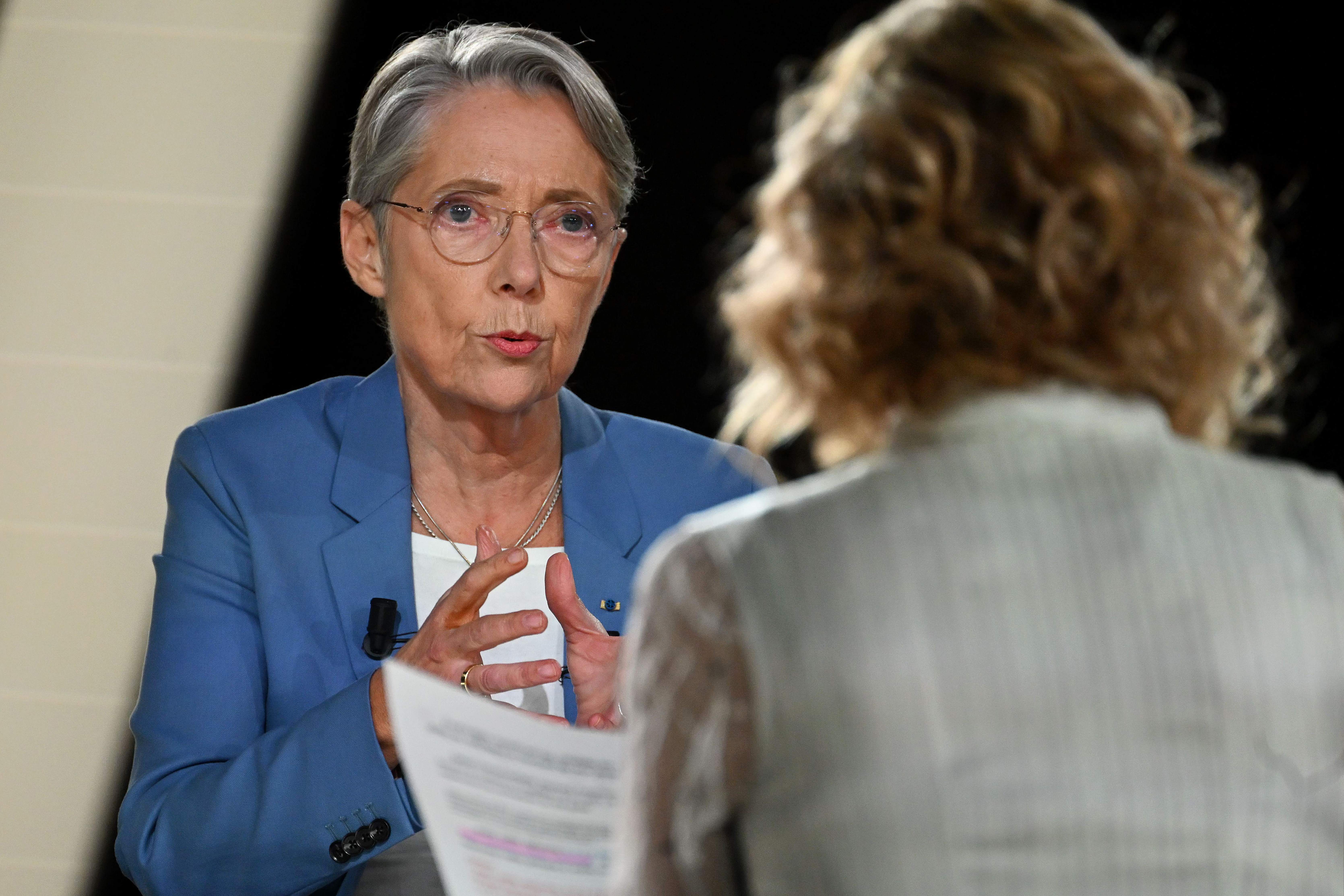 Retraites: Borne ne dévie pas d'une réforme «indispensable »