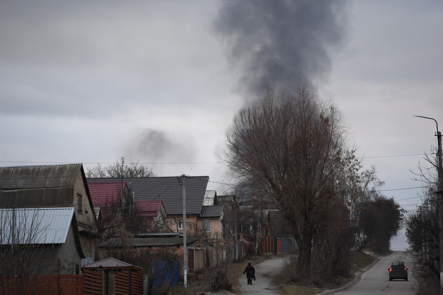 L'Ukraine affirme avoir abattu des «ballons russes» au-dessus de Kiev
