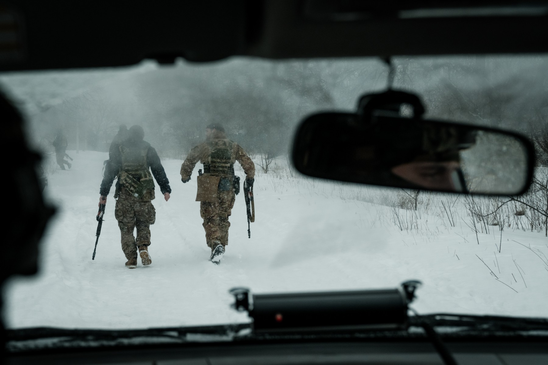 Dans l'est, une unité ukrainienne résiste aux attaques russes et au froid glacial