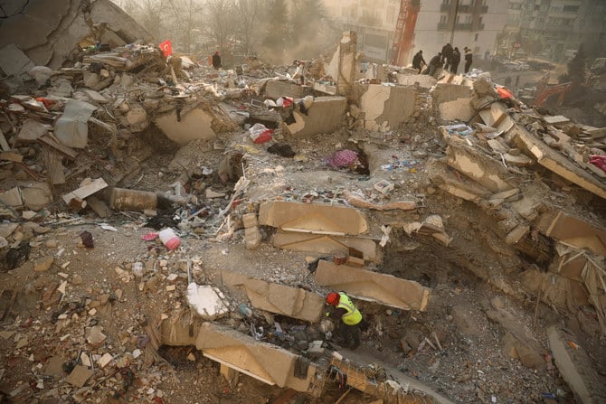 Vue des dégâts causés par un tremblement de terre meurtrier à Kahramanmaras, en Turquie (File/Reuters).