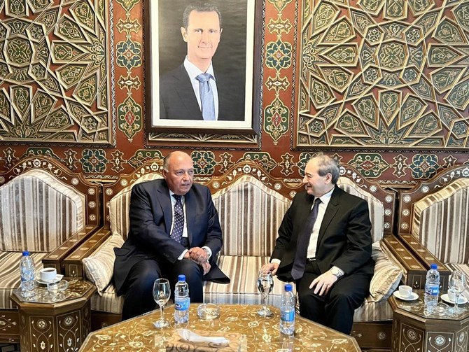 Séisme: le chef de la diplomatie égyptienne à Damas pour une visite «humanitaire»