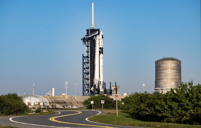 Deux Américains, un Russe et un Emirati sur le point de décoller vers la Station spatiale internationale