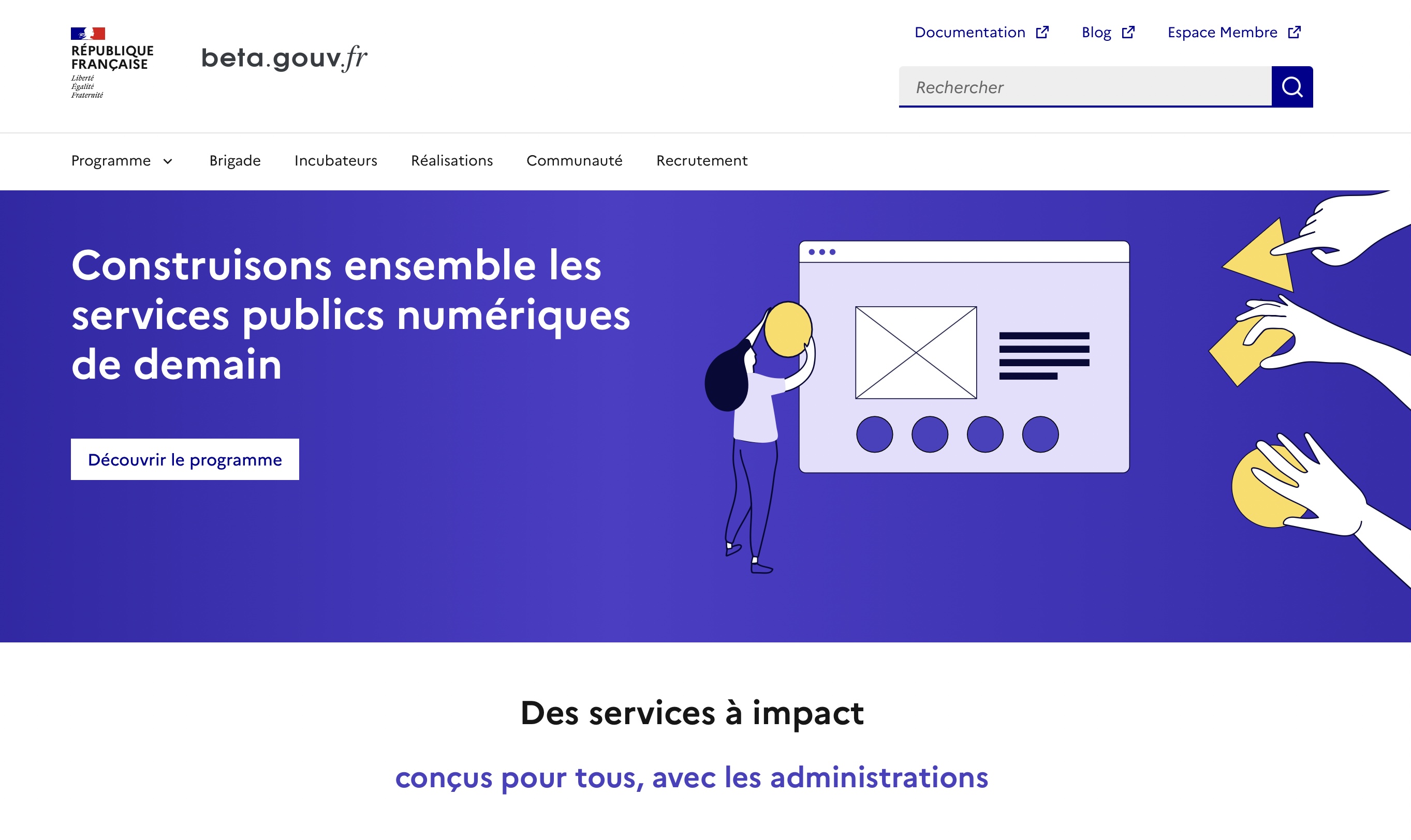 Logements vacants, bénévolat: les «start-up d'Etat» veulent s'inscrire dans la durée