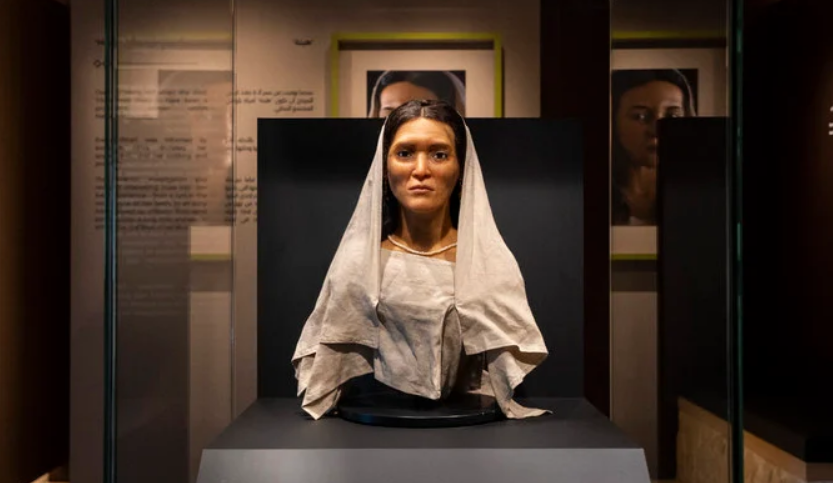 Hégra: Le visage d’une femme nabatéenne enterrée il y a 2000 ans, recréé par des archéologues
