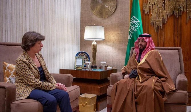 Mohammed ben Salmane et Catherine Colonna discutent des relations bilatérales franco-saoudiennes