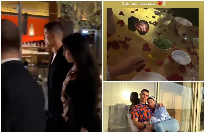 Cristiano Ronaldo et Georgina Rodriguez fêtent leur première Saint-Valentin à Riyad