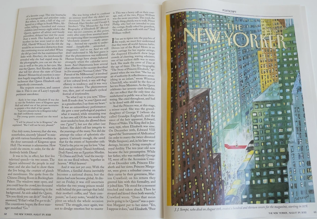 Sempé, le New-Yorkais