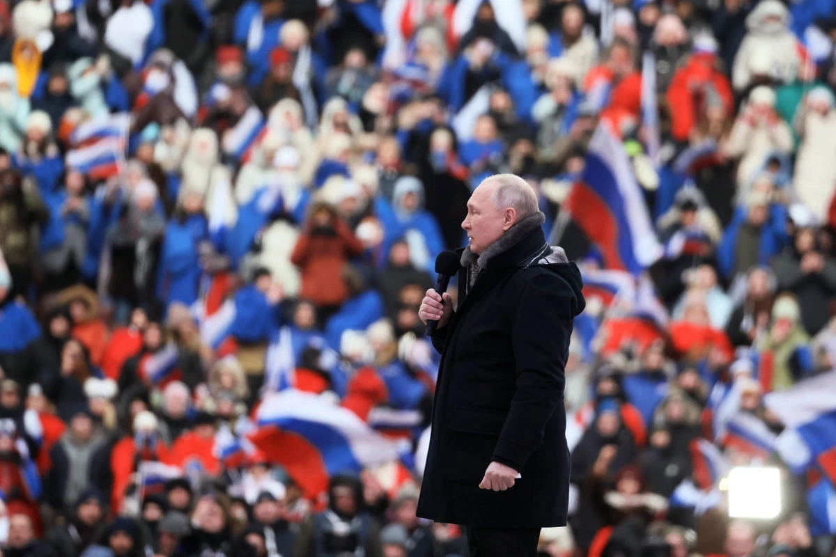 La Russie combat en Ukraine pour ses «terres historiques», proclame Poutine