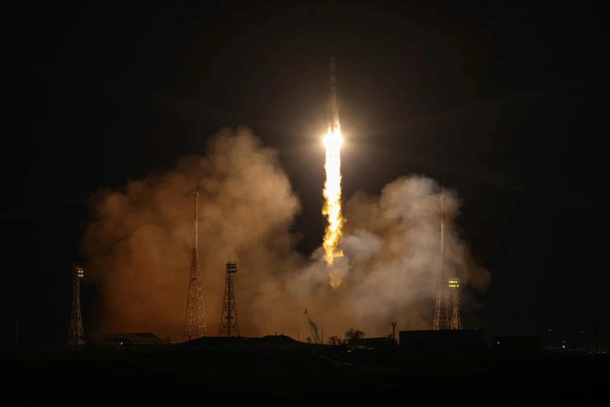 Un vaisseau de secours russe arrivé à la Station spatiale internationale