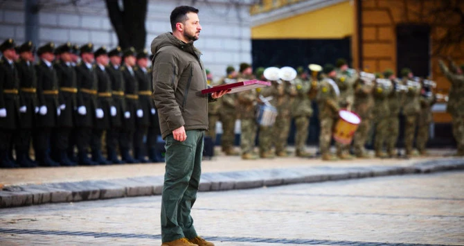 Le jour anniversaire de l'invasion, l'Ukraine juge sa victoire « inévitable»