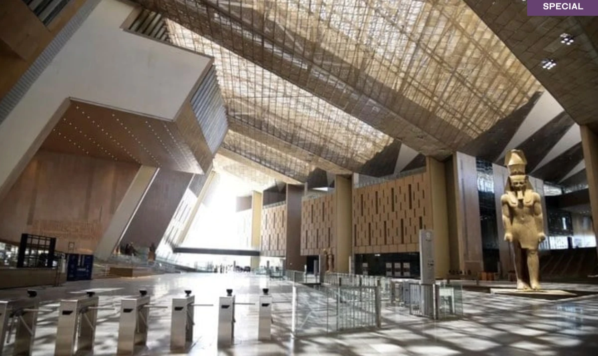 Dans sa brochure annuelle, la banque américaine JPMorgan conseille de visiter le Grand Musée égyptien