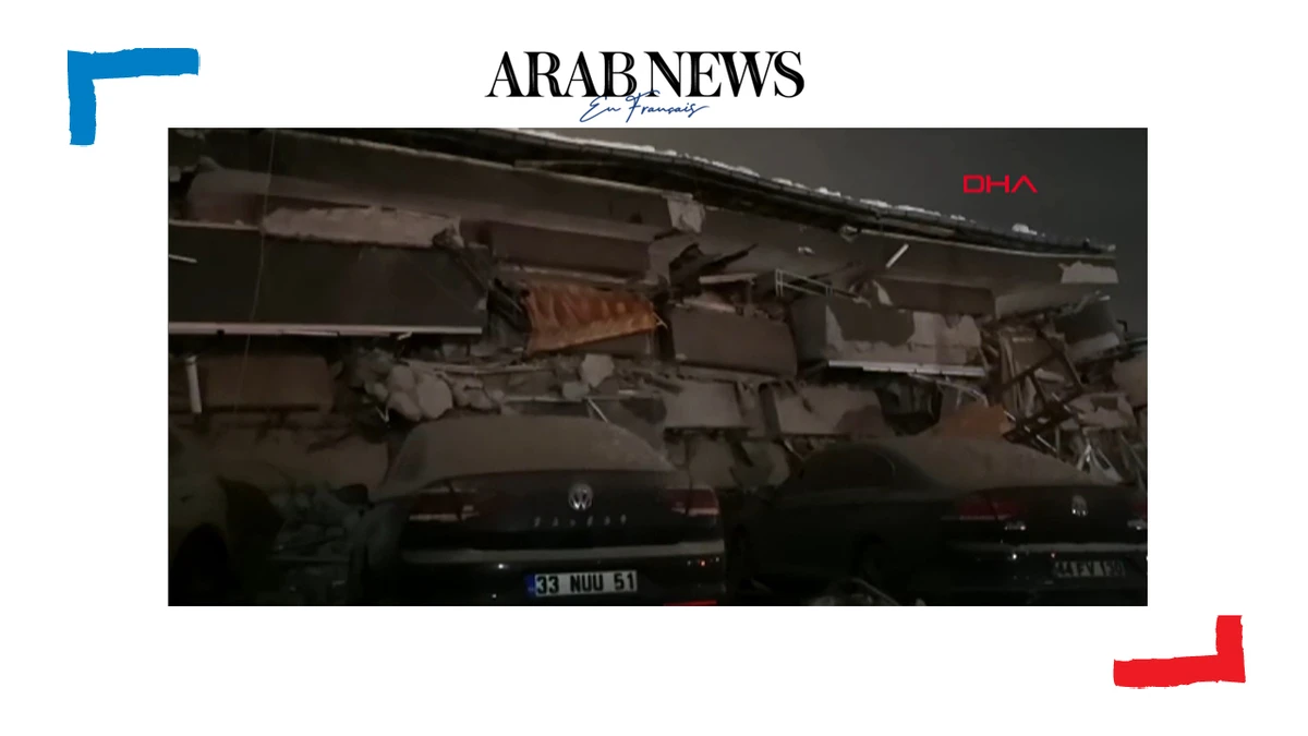 Turquie: des immeubles effondrés à Malatya à la suite d'un séisme de magnitude 7,8