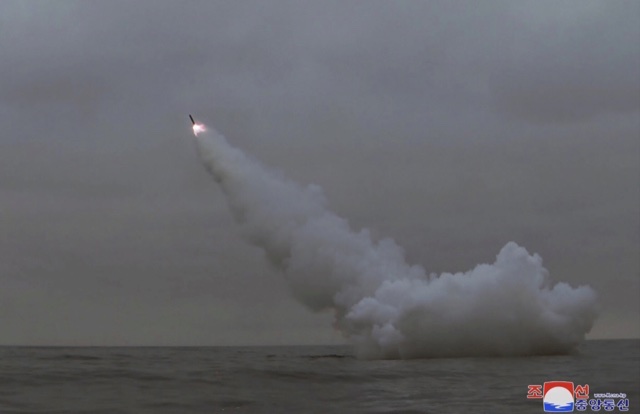 Pyongyang assure avoir lancé deux missiles de croisière depuis un sous-marin