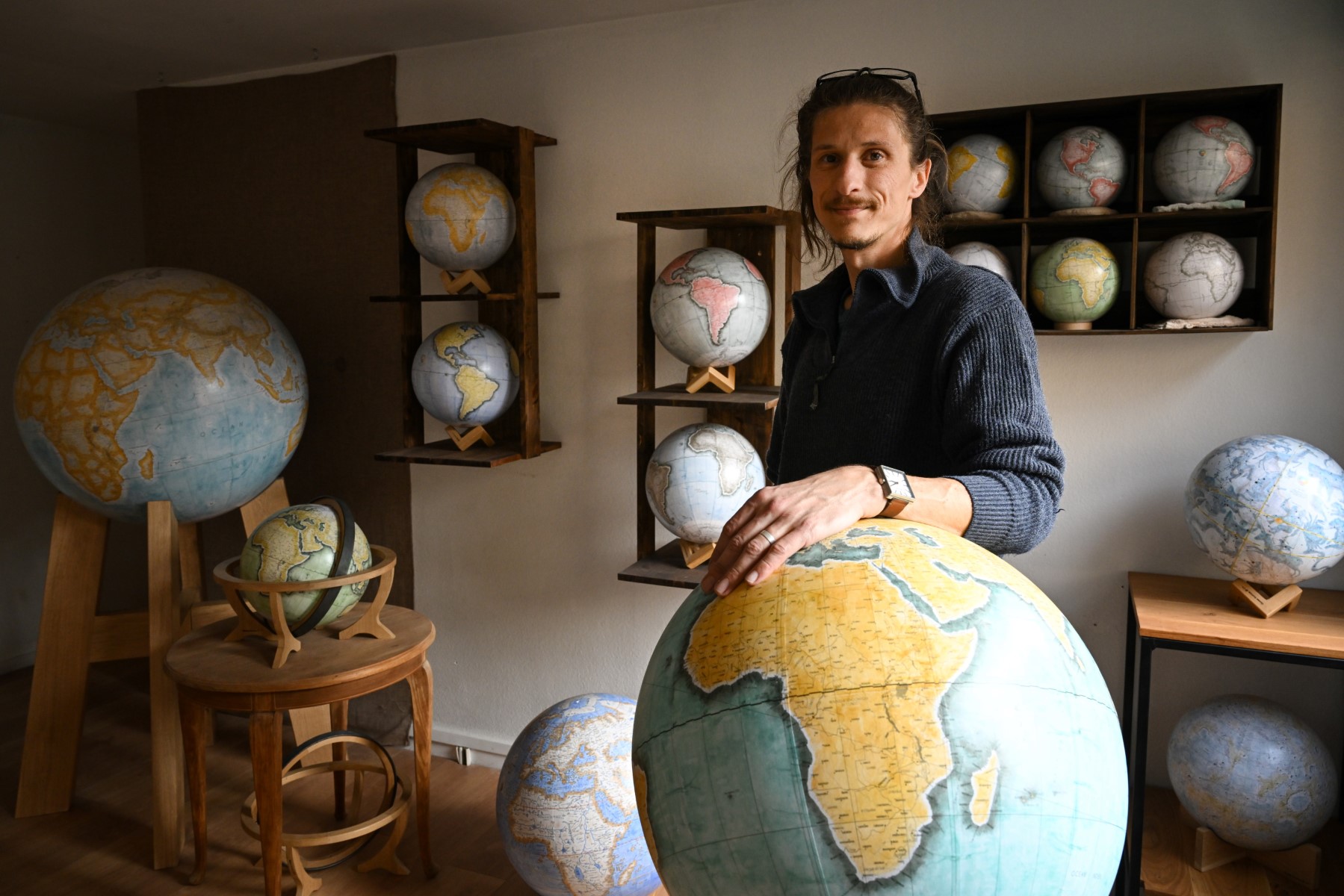 Un monde sur mesure: le globe «made in France» fait sa renaissance