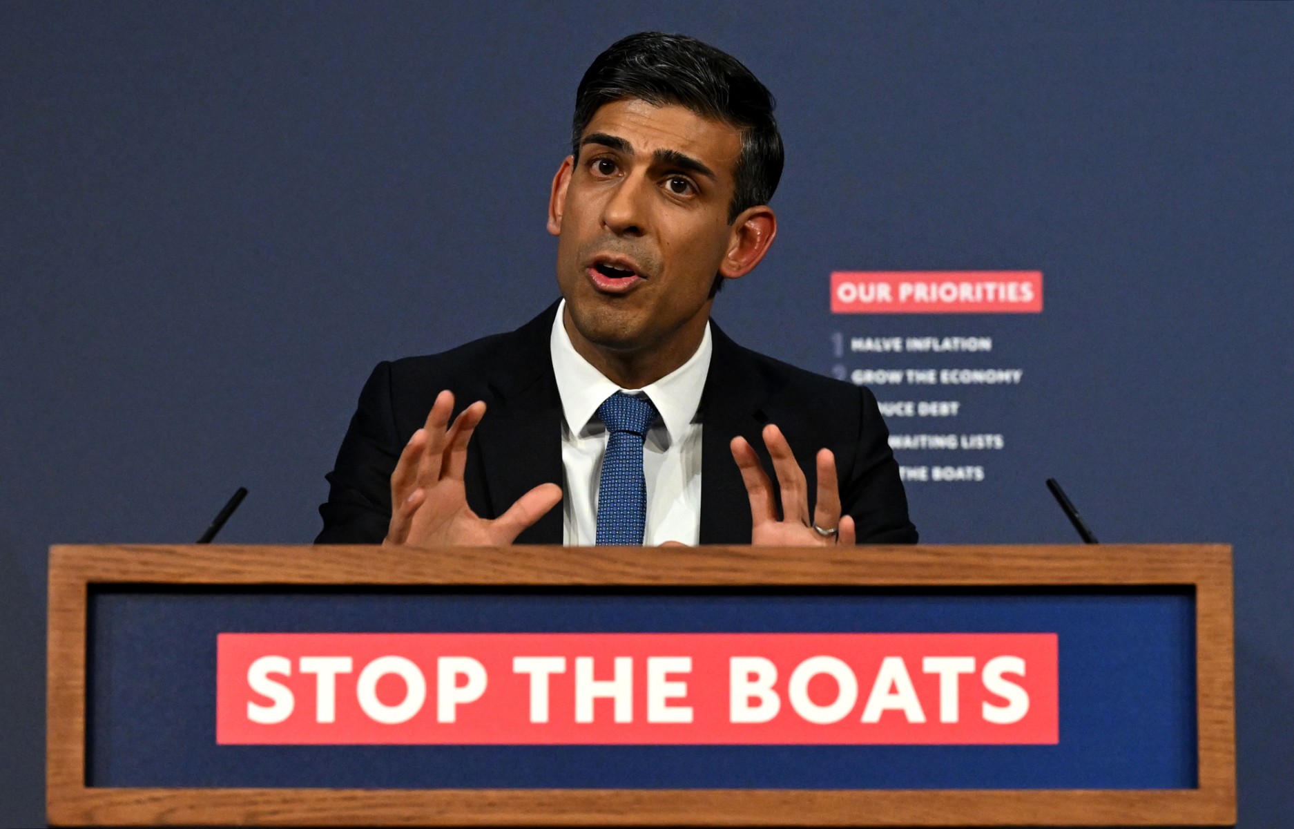 Un «partenariat étroit» entre Londres et Paris est «essentiel», pour Rishi Sunak