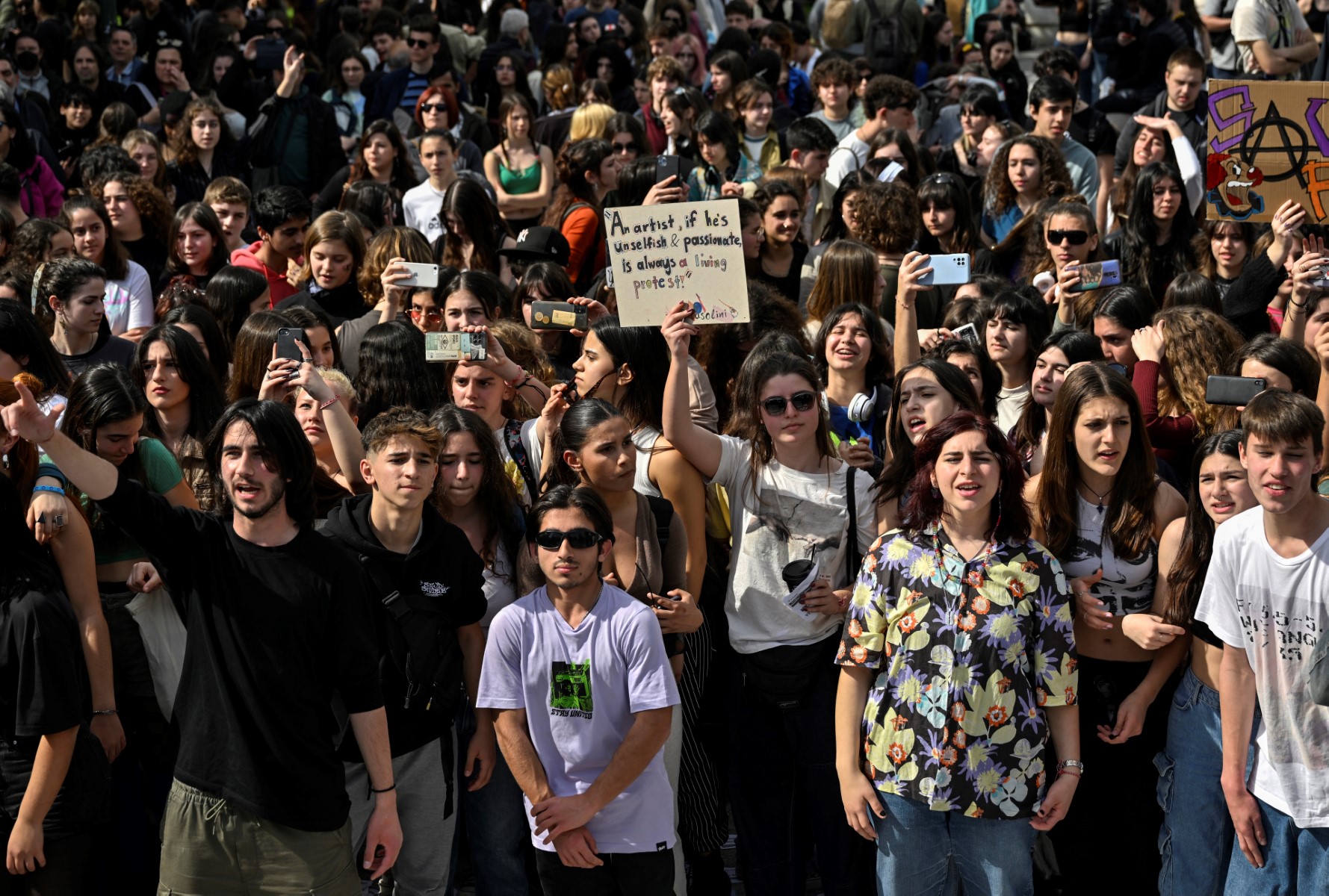 Grèce: nouvelle manifestation après l'accident de train