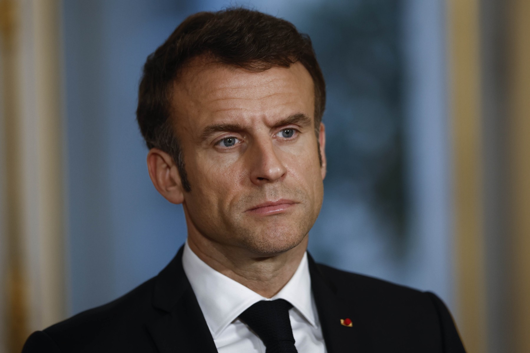 Retraites: Emmanuel Macron, défenseur du pari de l'ordre