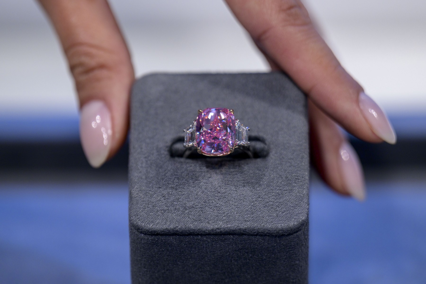 Un rarissime diamant rose bientôt aux enchères à New York pour 35 millions de dollars