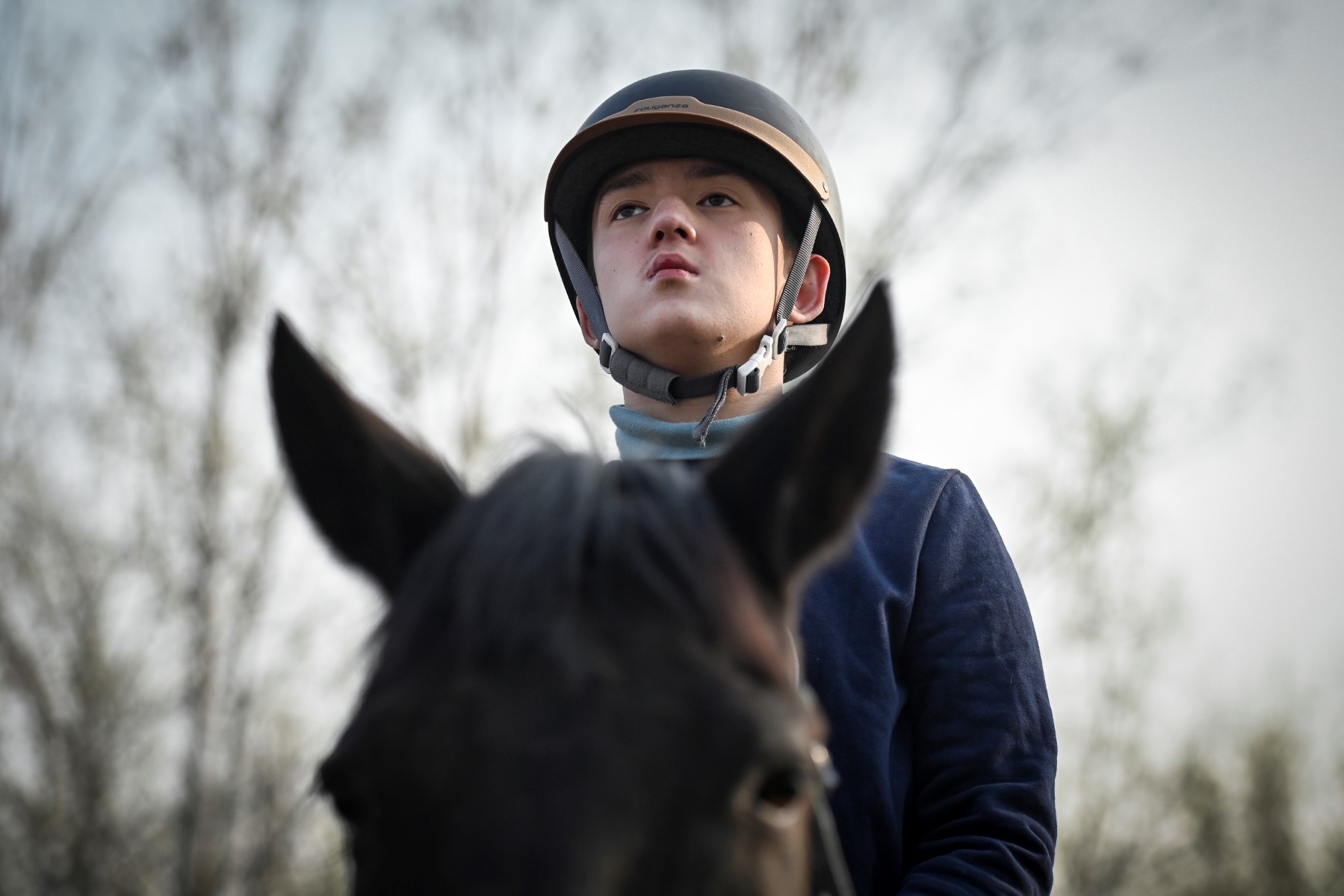 A Pékin, le cheval comme thérapie pour enfants autistes