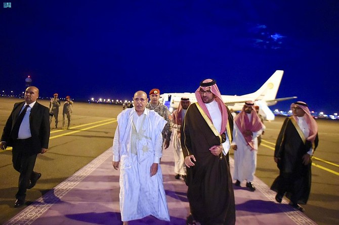 Arrivée du président mauritanien à Médine