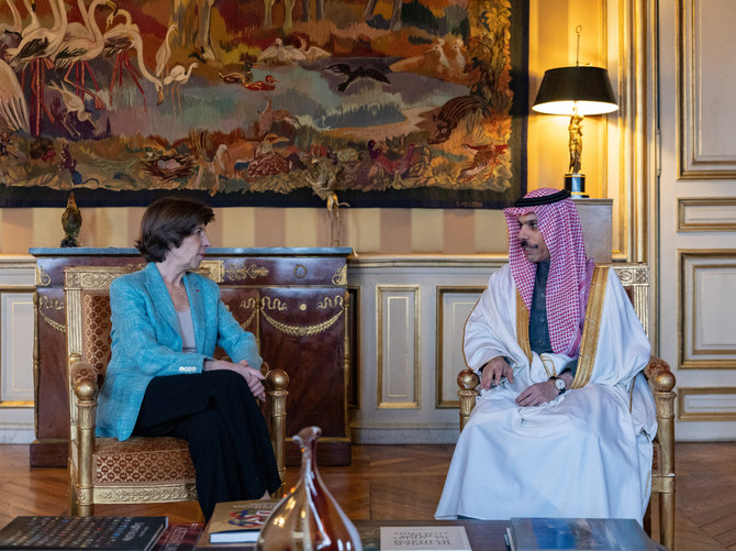Le ministre saoudien des Affaires étrangères rencontre son homologue française