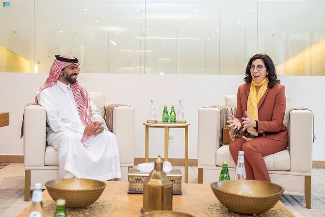 Le ministre saoudien de la Culture rencontre son homologue française