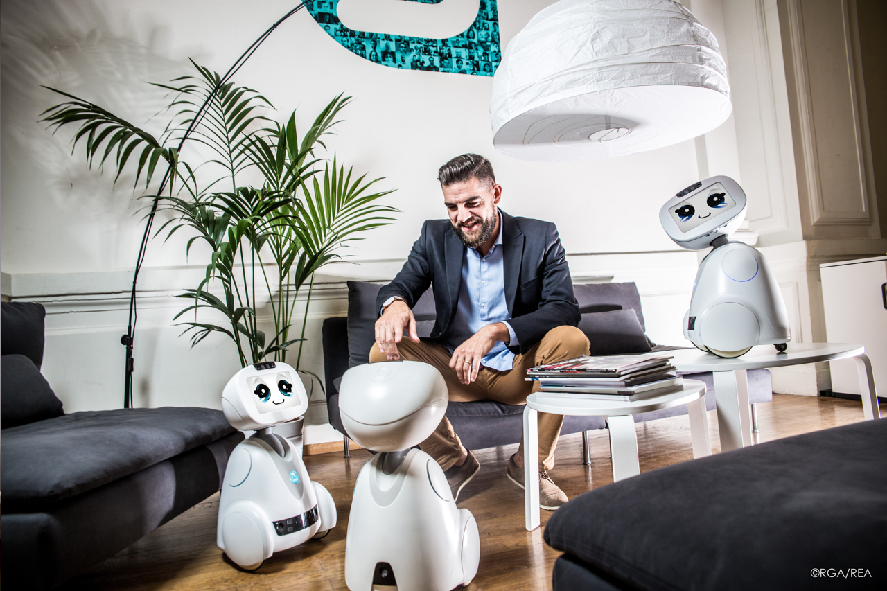 Buddy, le robot qui permet de se téléporter en classe