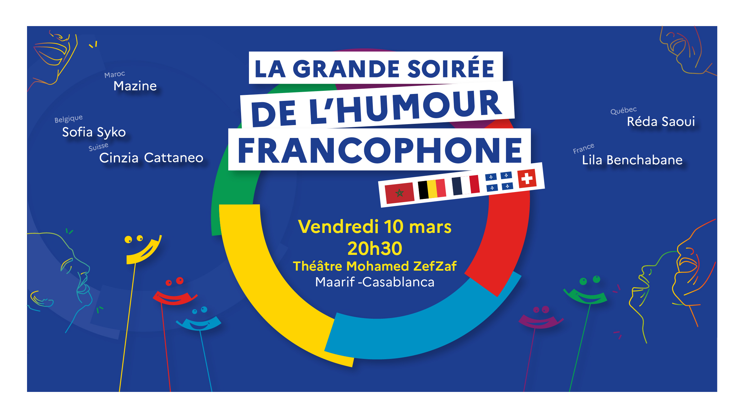 Maroc: soirée de l’humour francophone