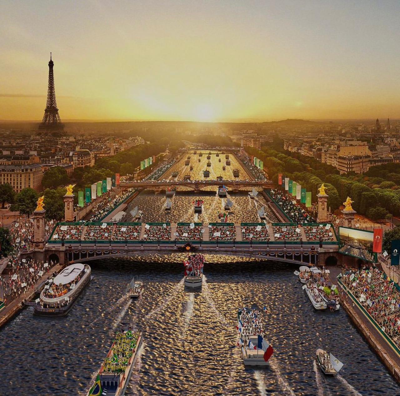 La Seine fait la une du Time alors que le compte à rebours des JO 2024 est lancé