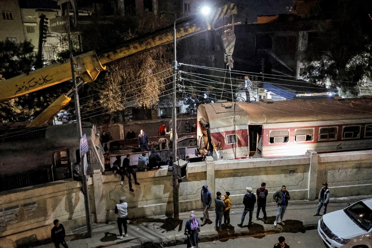 Égypte: Deux morts et 16 blessés dans un accident ferroviaire