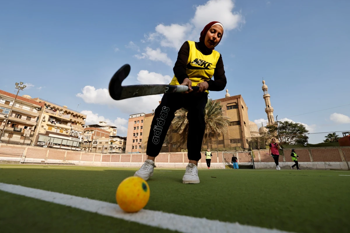 En Egypte, une équipe féminine de hockey sur gazon explose tous les records