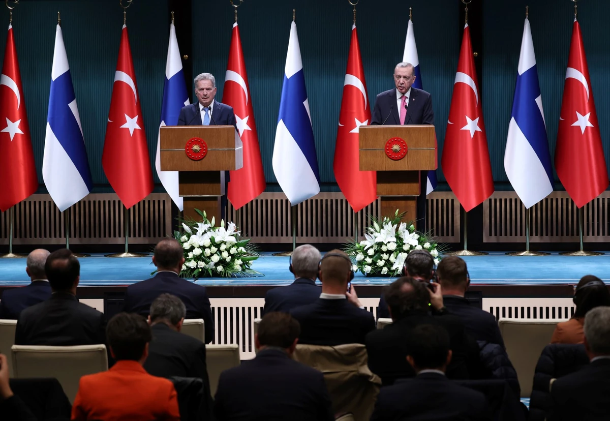Erdogan donne son feu vert à l'adhésion de la Finlande à l'Otan