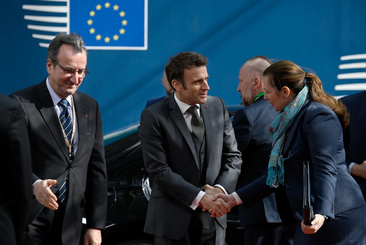 Macron est arrivé en toute discrétion jeudi au sommet européen