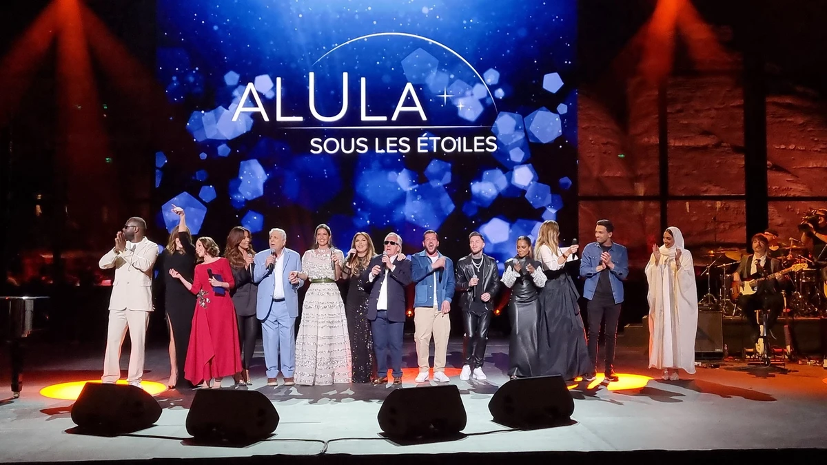 Sous les étoiles d’AlUla: TV5 retransmet en exclusivité un concert unique au coeur du désert saoudien