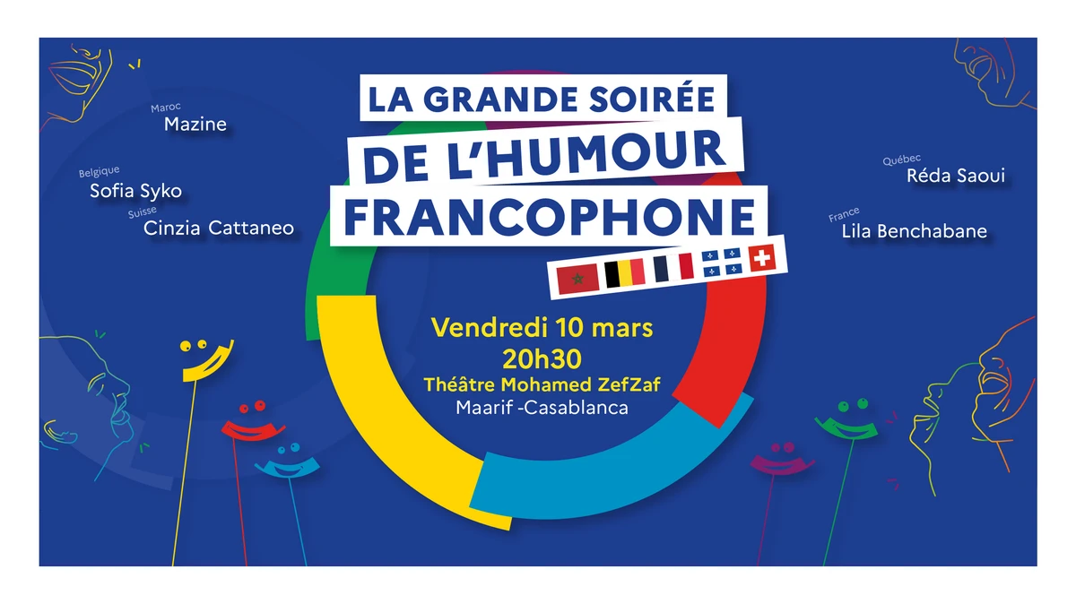 Maroc: soirée de l’humour francophone