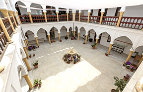 Musée des arts et des traditions populaires de Médéa: Exposition sur les sites historiques Achir et Rapidum