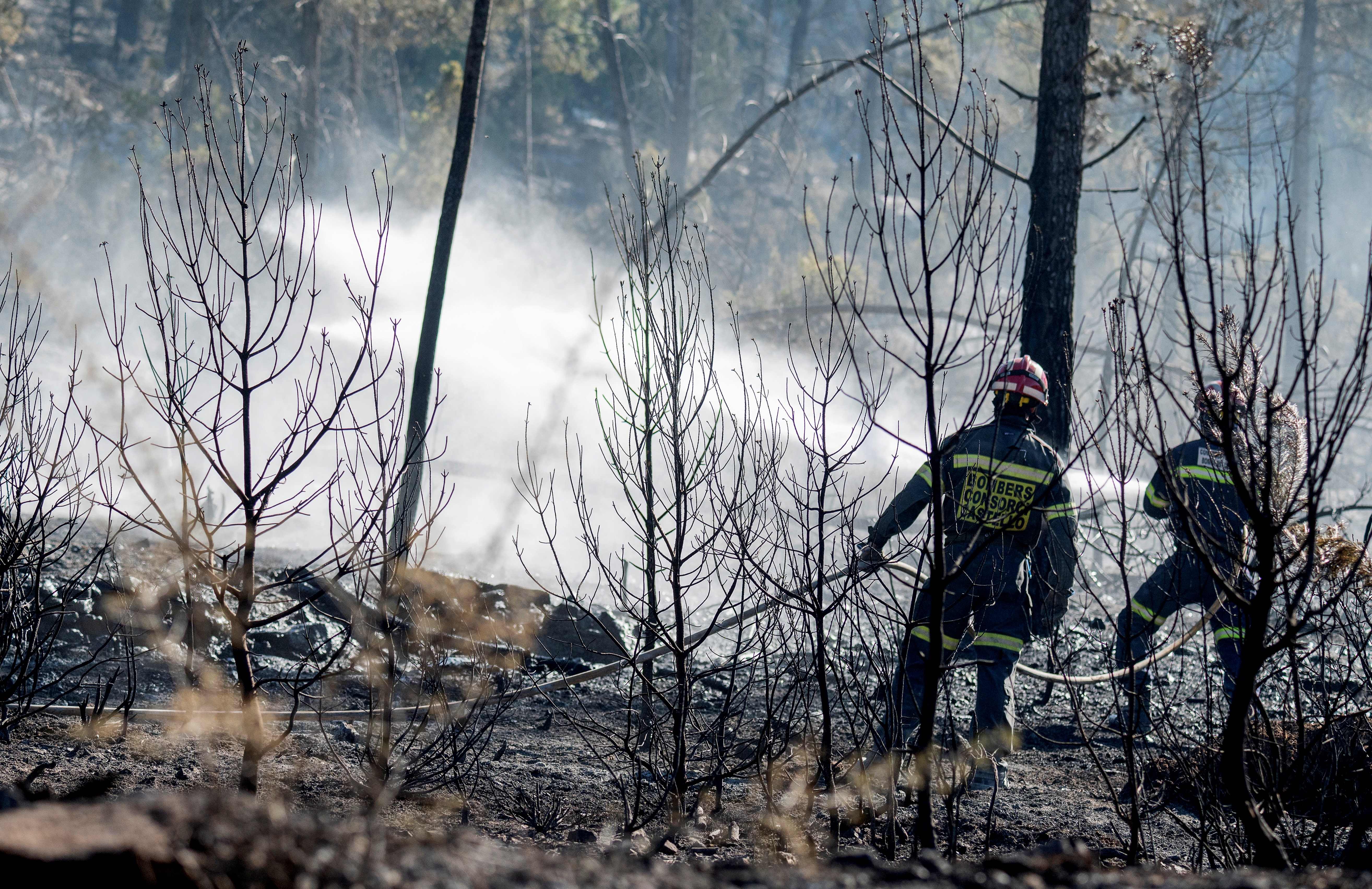 La vague de feux de forêt dans le nord de l'Espagne « sous contrôle»