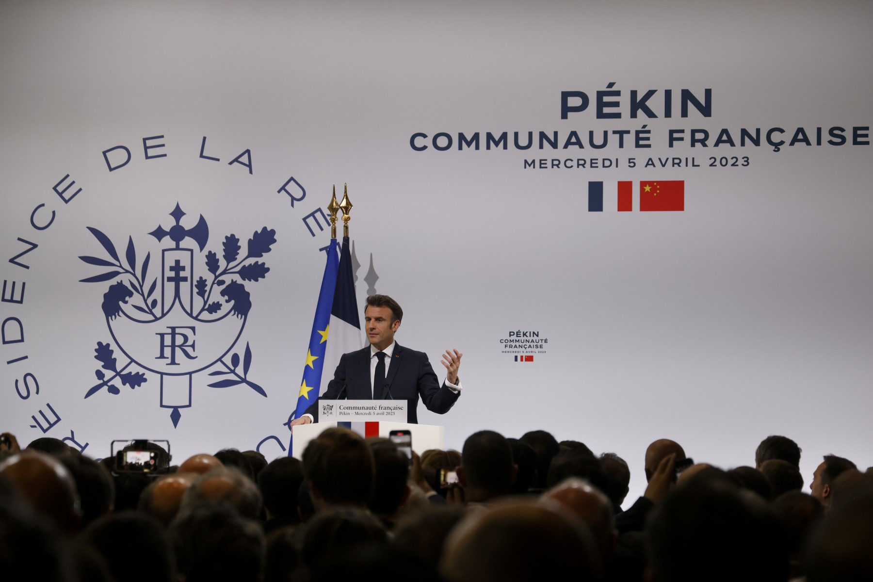 Macron estime que l'Europe ne doit pas se «séparer» de la Chine sur le plan économique